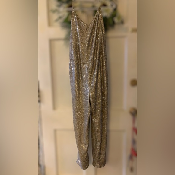 NWT Free People Sequin Jumpsuit - Picture 5 of 10